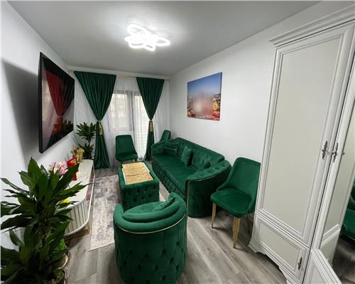 Apartament elegant cu 3 camere de vanzare in Valea Lupului 62,5 mp. Etaj 2/2. Pret: 110.000 euro (negociabil)
